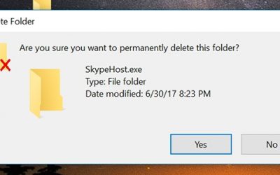 Как удалить заблокированный файл в Windows 10