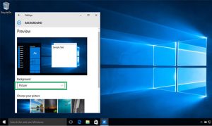 Как изменить фоновый рисунок рабочего стола в windows 10