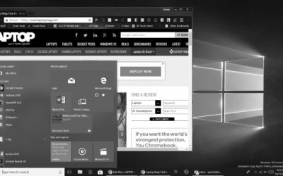 Как отключить (или включить) режим оттенков серого в Windows 10