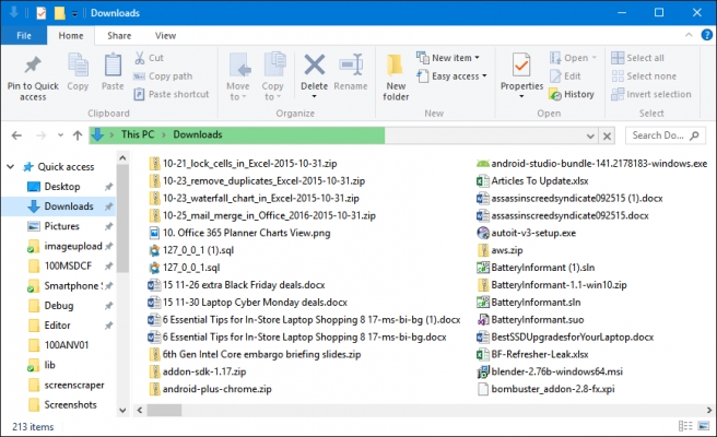 Как исправить медленное открытие папки Загрузки в Windows