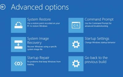 Как перейти в меню дополнительных параметров запуска Windows 10