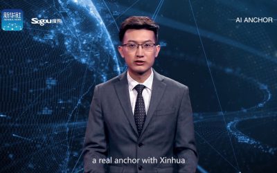 В Китае показали ведущего новостей с искусственным интеллектом