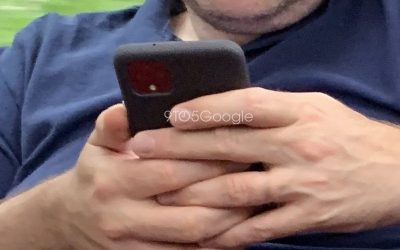 Google Pixel 4 был замечен вне офиса Google